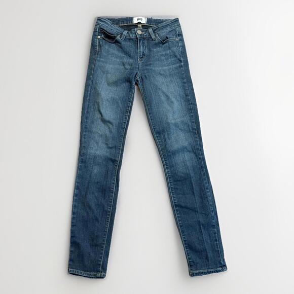 PAIGE Verdugo Ankle Blue Denim Skinny Jeans Stretch Women’s XXS - Picture 1 of 7
